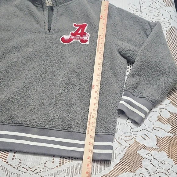 Alabama Gray Fleece Quarter-Zip Pullover - Picture 5 of 13
